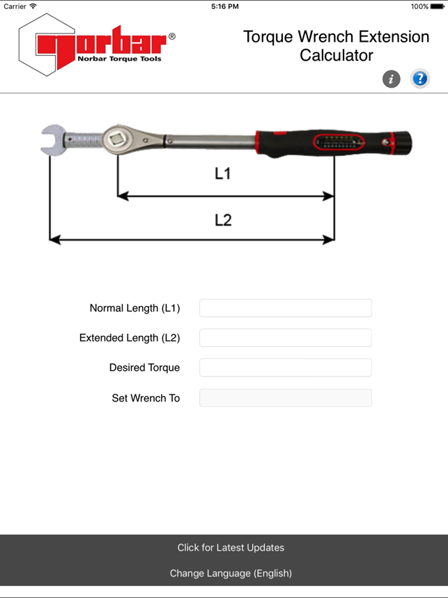 Torque Wrench Extension Calc(圖2)-速報App