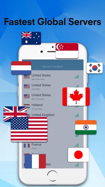 Flash VPN -Unlimited VPN Proxy screenshot-3