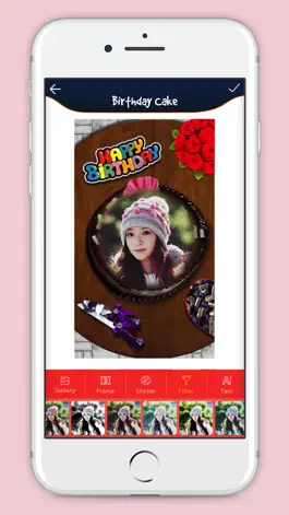 Game screenshot Birthday Cake With Photo apk