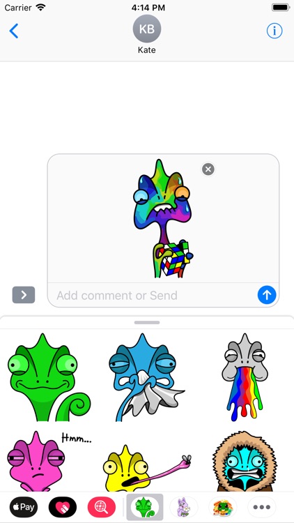 ChameLiz Stickers for iMessage