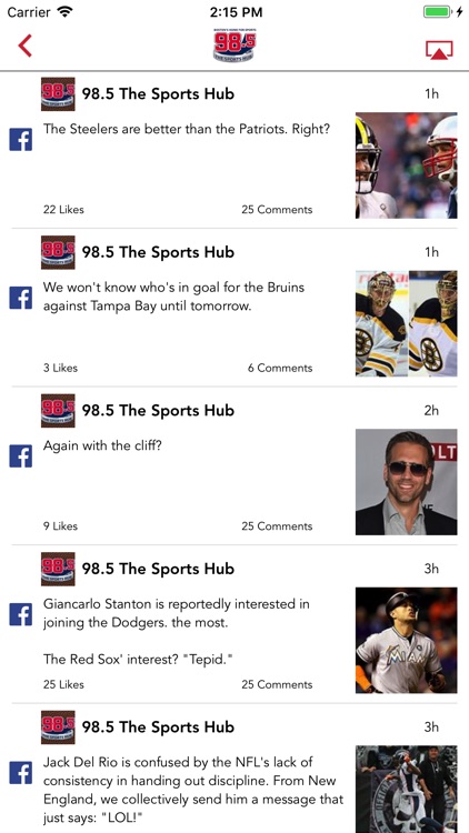98.5 The Sports Hub screenshot-3