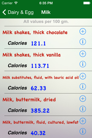 Calorie Zone screenshot 3