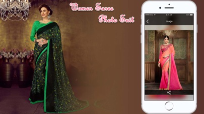 Women Saree Photo Suit screenshot 4