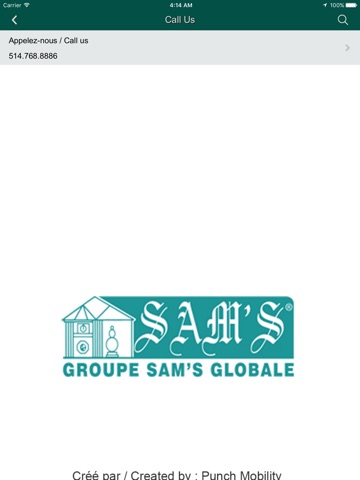 Groupe Sams screenshot 2