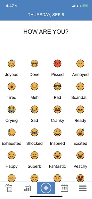 Moodly: Mood Tracker & Journal(圖3)-速報App