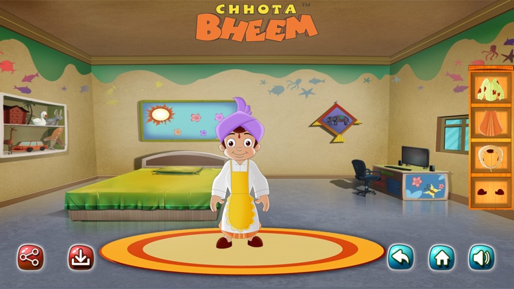 DressUp for Chhota Bheem screenshot-3