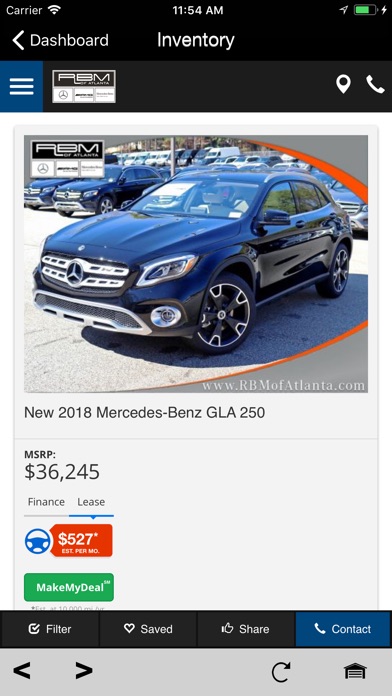 RBM of Atlanta: Mercedes-Benz screenshot 4