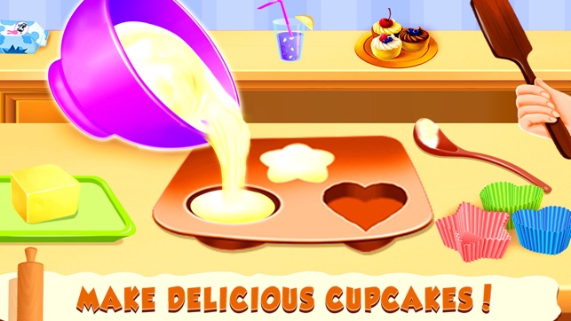 Cupcake Shop Kids cooking Game(圖2)-速報App