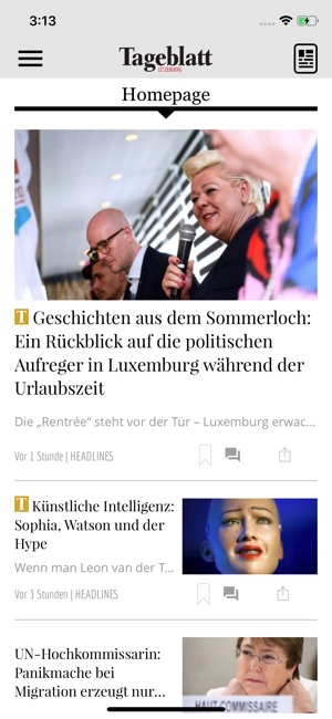 Tageblatt Mobile(圖1)-速報App