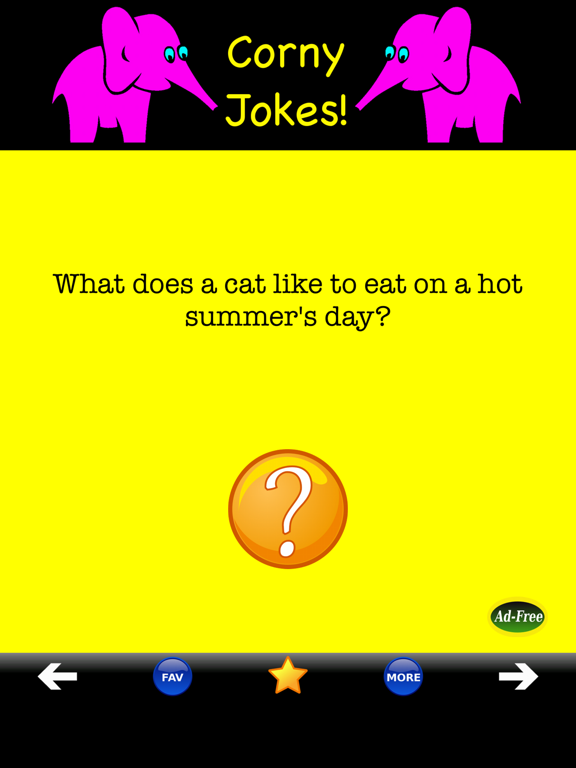 Best Corny Jokes! Silly, Funny & Clean Joke Book for Kids and Adults FREE! screenshot