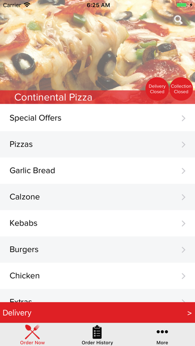 How to cancel & delete Continental Pizza Wigan Rd from iphone & ipad 2