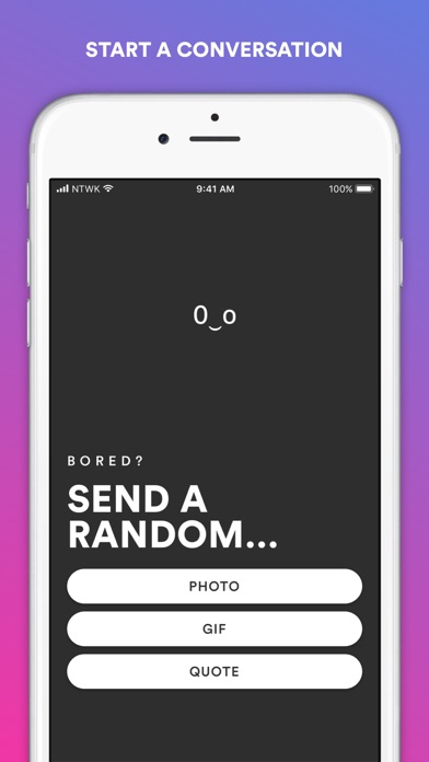 Rando — Send a random… Screenshot 1