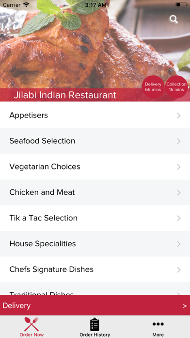 Jilabi Indian Restaurant screenshot 2