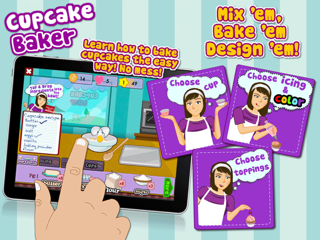 Cupcake Baker HD(圖2)-速報App