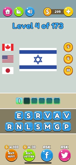 Flag Quiz - Country Flags Test(圖4)-速報App