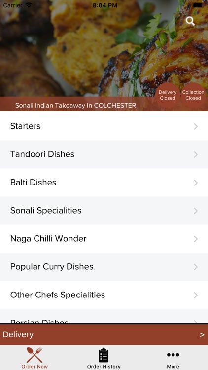 Sonali Indian Takeaway COLCHES