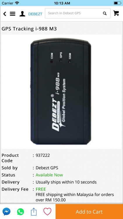 Debezt GPS - tracking system