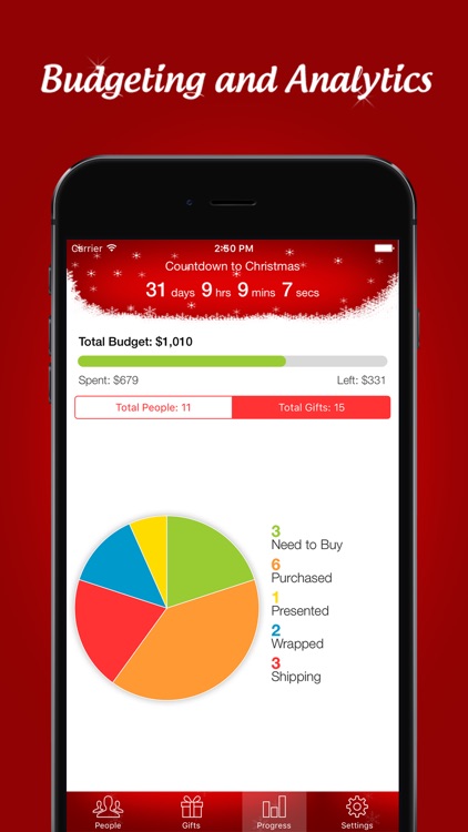 The Christmas Gift List Lite screenshot-3
