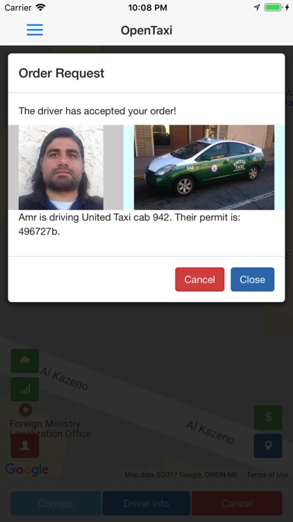 OpenTaxi Passenger screenshot-4