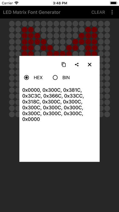 LED Matrix Font Generator screenshot 3