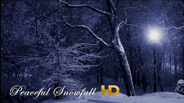 Peaceful Snowfall HD(圖1)-速報App