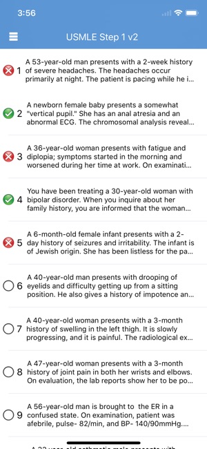 USMLE Step 1 Practice Exam v2(圖1)-速報App