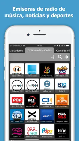 Game screenshot Radios Argentinas: Radio FM AM mod apk