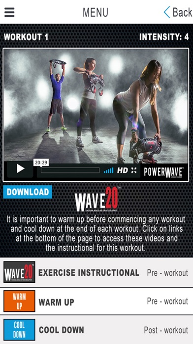 PowerWave Fitness screenshot 3