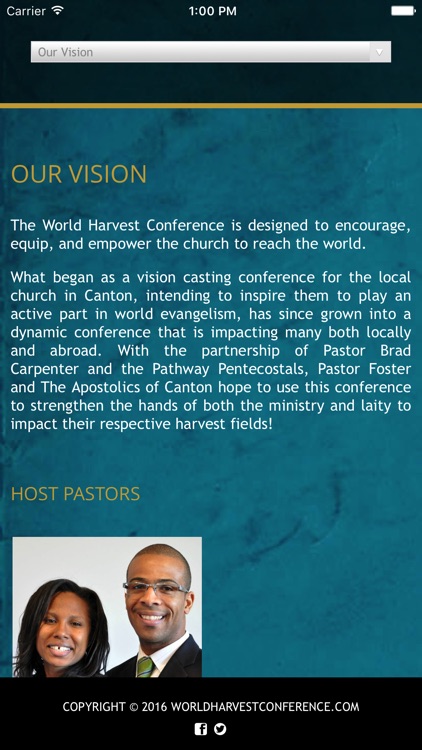 World Harvest Conference