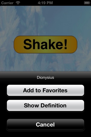 Name Shake screenshot 2