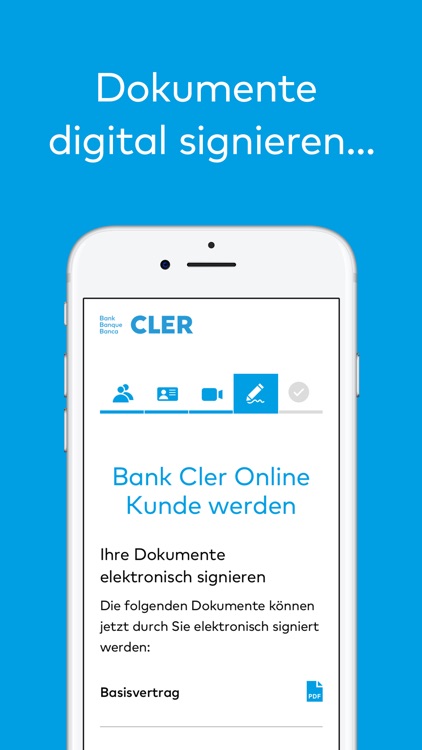 Bank Cler Kunde werden screenshot-3