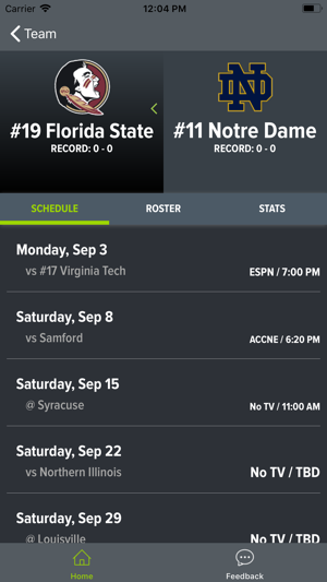 Notre Dame Football(圖8)-速報App