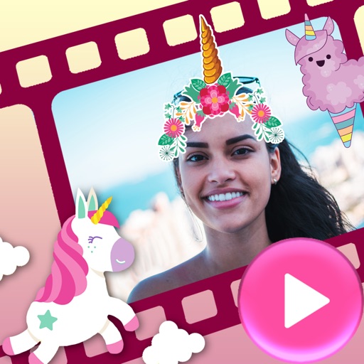 Unicorn Video Maker with Music iOS App