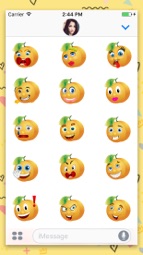 Annoying Orange Gif & Stickers Captura de tela 3