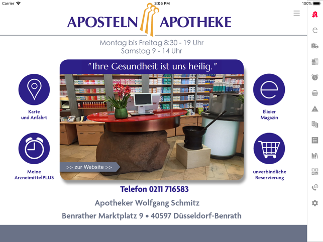 Aposteln Apotheke - W. Schmitz