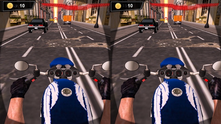 VR Crazy Traffic Bike Racer screenshot-4