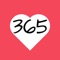 365 Days of Love is an app whose main goal is to raise the vibration of love on the planet