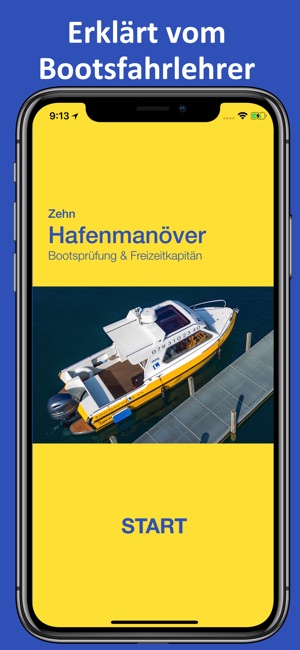 Zehn Hafenmanöver - Motorboot