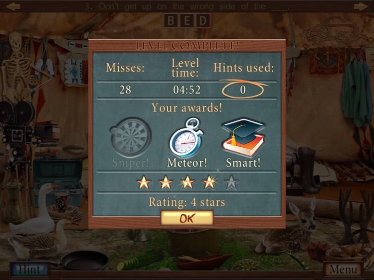 Hidden Object Crosswords HD screenshot-4