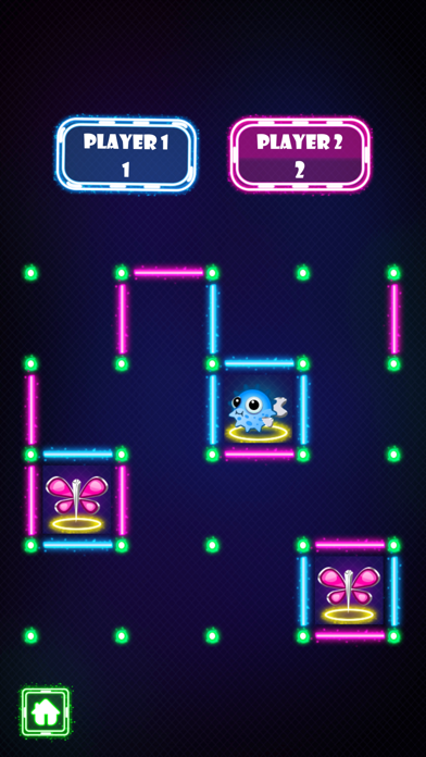 Dots and Boxes Glow:Board Game screenshot 4