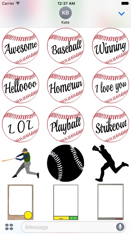 Boston Baseball Sticker Pack screenshot-3