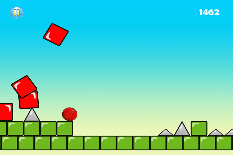 Red Ball Bouncing Dash! screenshot 2