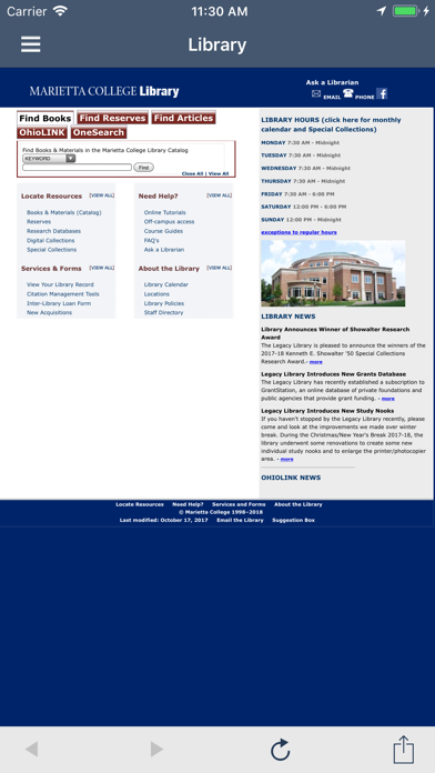 Marietta College App screenshot 4
