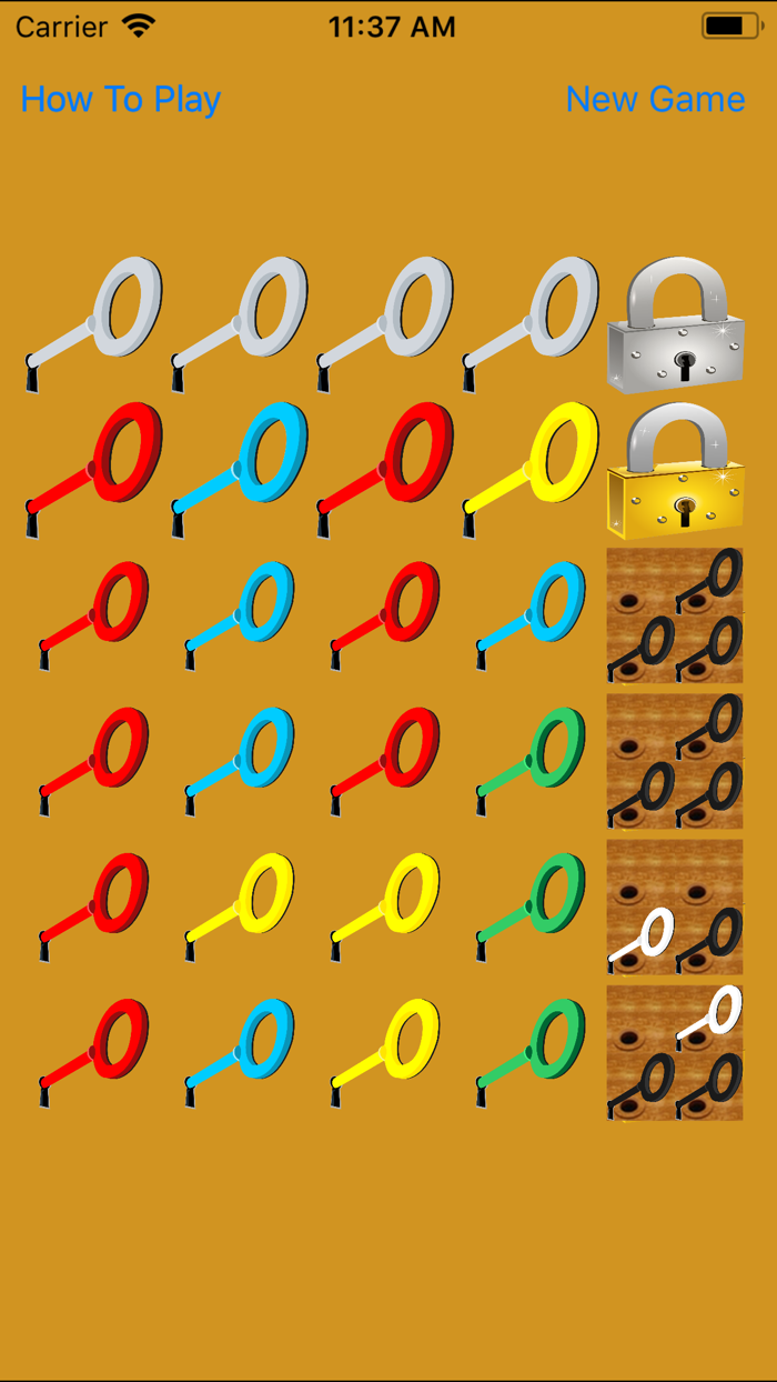 Unlock it with right Keys