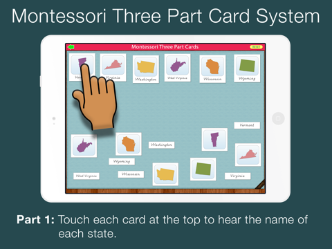 Montessori Three Part Cards! screenshot 2