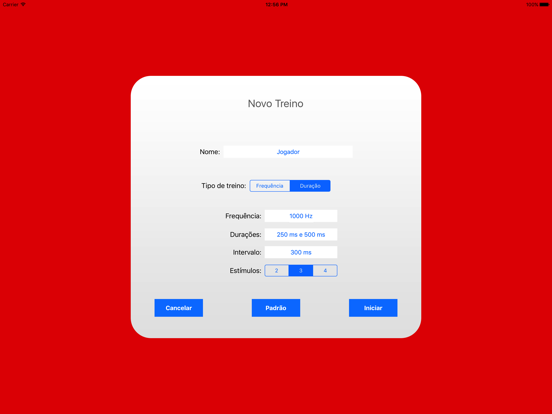 Screenshot #6 pour Treinamento de Sequência Auditiva