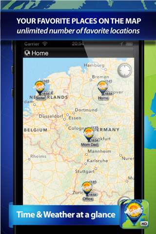 Weather Travel Map screenshot1