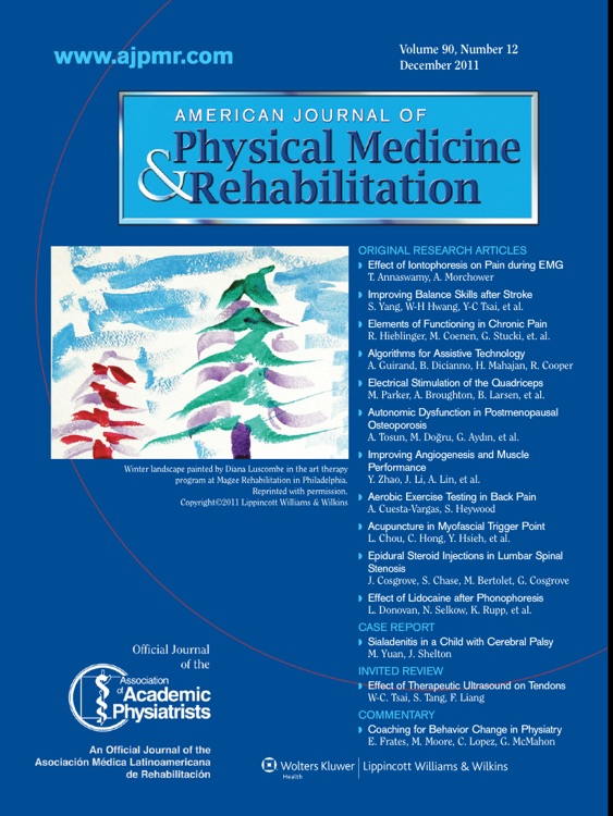 American Journal of Physical Medicine & Rehab