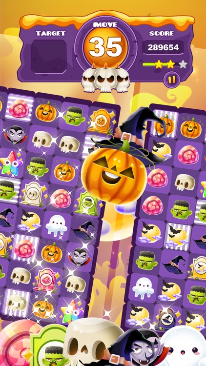 Halloween Puzzle Magic 2018 screenshot-3