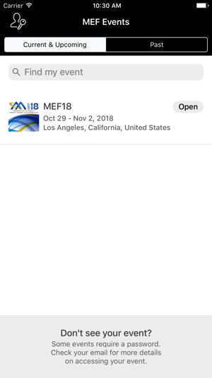 MEF18 Events(圖2)-速報App